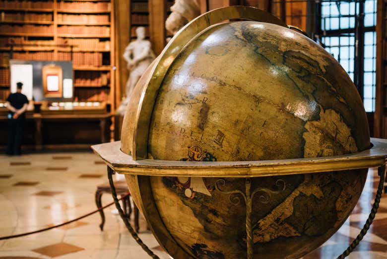 A Sala Principal da Biblioteca Nacional Austríaca